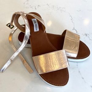 Steve Madden Rose Gold Sandals